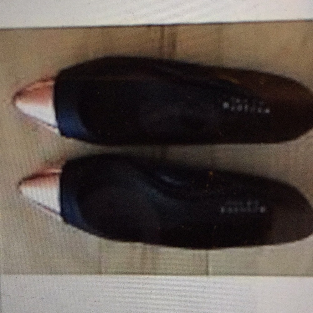 Messeca New York Jaqueline Flats, Black/Rose, 7M